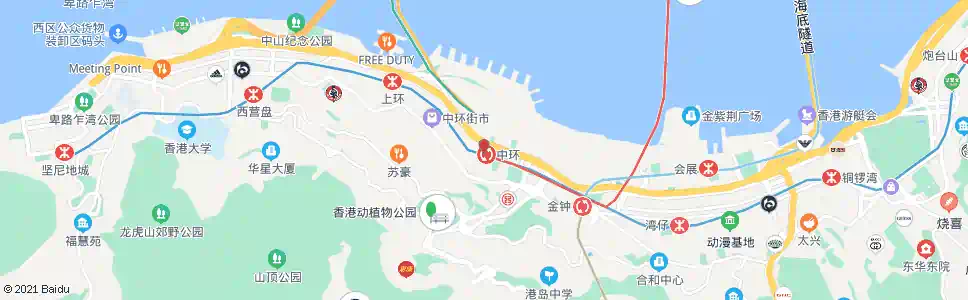 香港聖佐治大廈_巴士站地圖_香港巴士_妙搜巴士搜尋2025