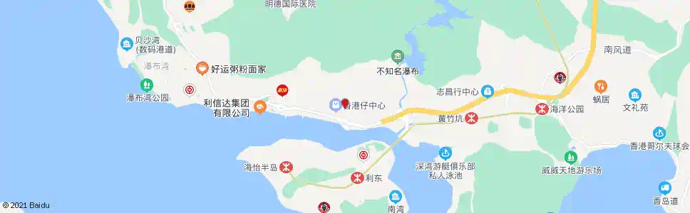香港西安街_巴士站地圖_香港巴士_妙搜巴士搜尋2025
