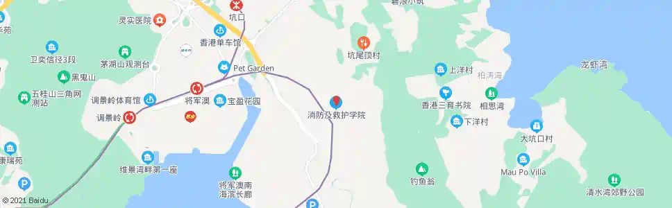 香港消防學校_巴士站地圖_香港巴士_妙搜巴士搜尋2025