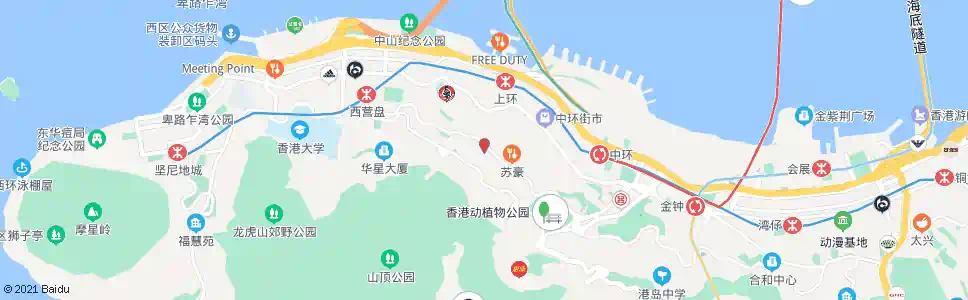 香港孫中山紀念館_巴士站地圖_香港巴士_妙搜巴士搜尋2025