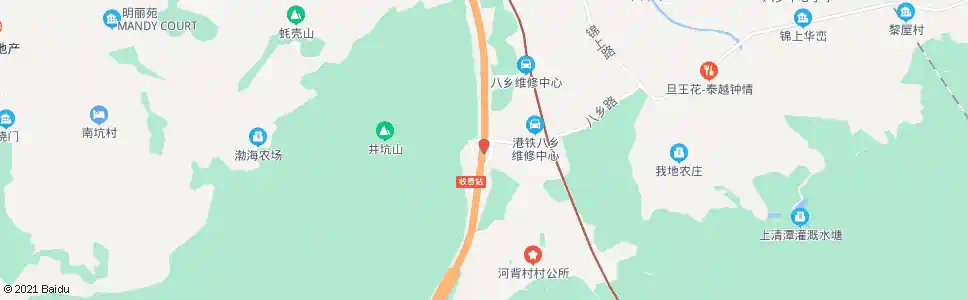 香港大欖隧道收費廣場_巴士站地圖_香港巴士_妙搜巴士搜尋2025
