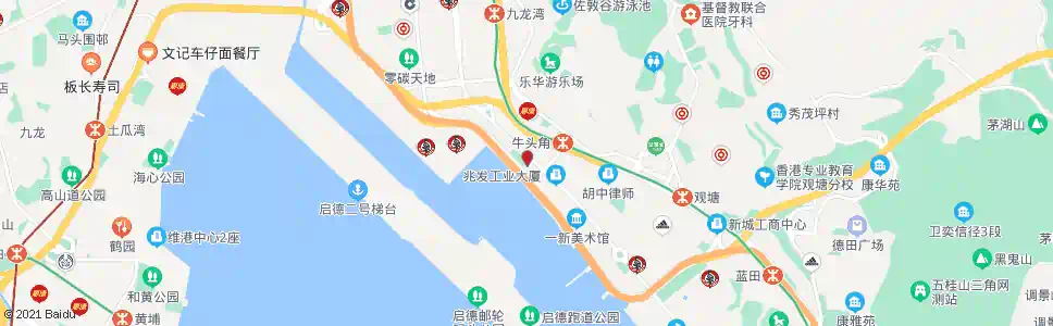 香港觀塘勵業街_巴士站地圖_香港巴士_妙搜巴士搜尋2025