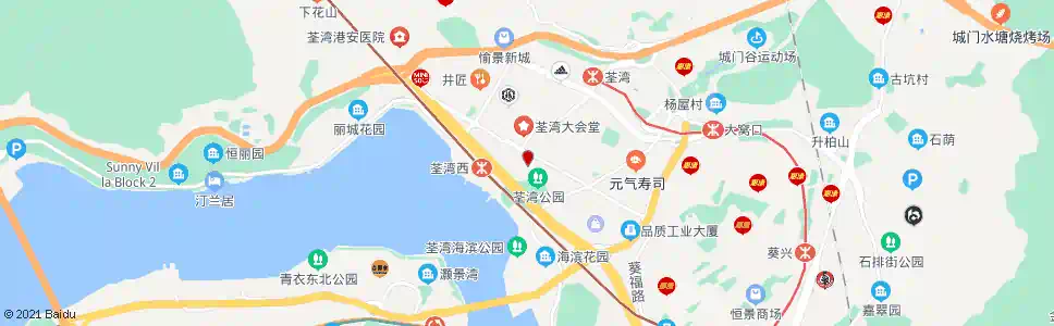 香港龍琛路體育館(循環)_巴士站地圖_香港巴士_妙搜巴士搜尋2025
