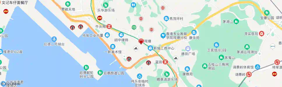 香港開源道_巴士站地圖_香港巴士_妙搜巴士搜尋2025