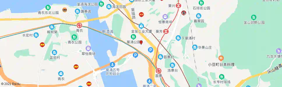 香港葵青交匯處_巴士站地圖_香港巴士_妙搜巴士搜尋2025