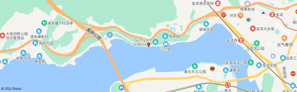 香港近水灣_巴士站地圖_香港巴士_妙搜巴士搜尋2025