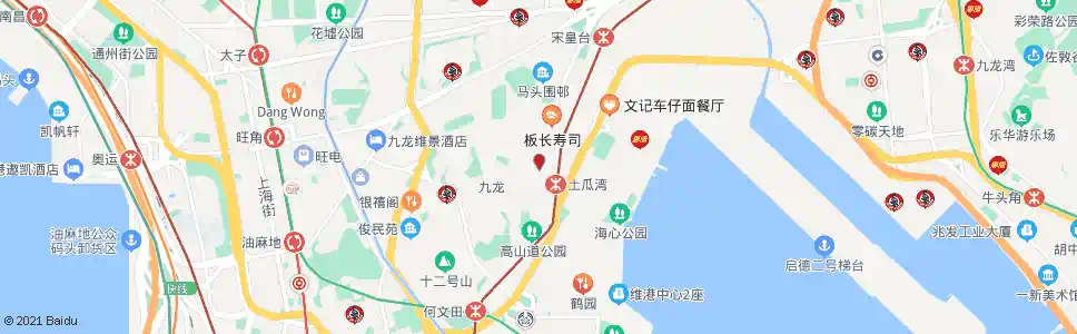 香港靠背壟道_巴士站地圖_香港巴士_妙搜巴士搜尋2025
