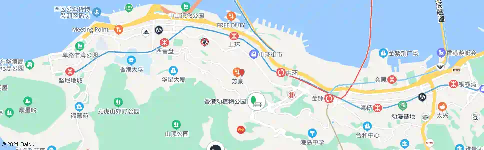 香港奧庇利街_巴士站地圖_香港巴士_妙搜巴士搜尋2025