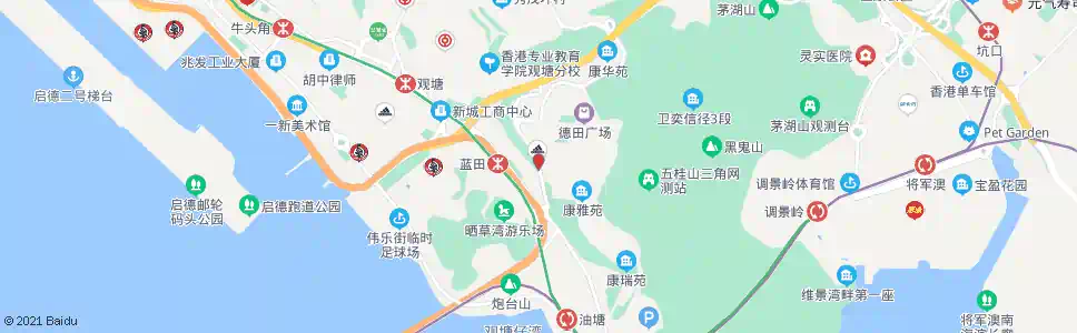 香港康田苑_巴士站地圖_香港巴士_妙搜巴士搜尋2025