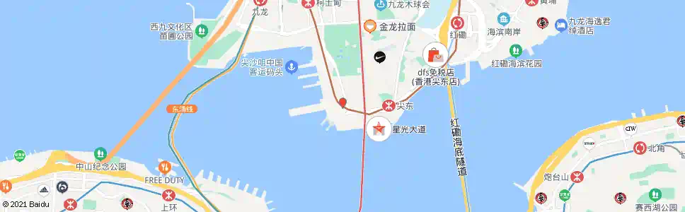 香港1881HERITAGE(近星光行)_巴士站地圖_香港巴士_妙搜巴士搜尋2025