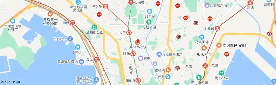 香港旺角弼街_巴士站地圖_香港巴士_妙搜巴士搜尋2025