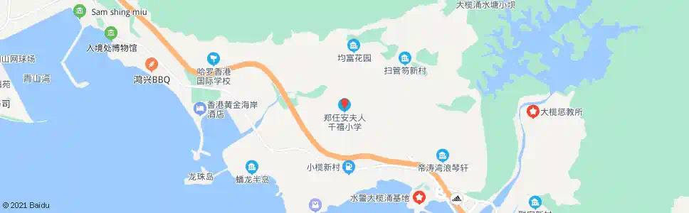 香港鄭任安夫人千禧小學_巴士站地圖_香港巴士_妙搜巴士搜尋2025