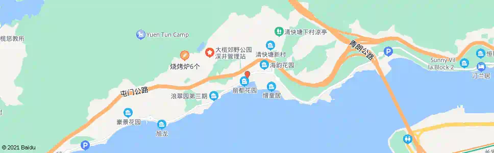 香港深井村_巴士站地圖_香港巴士_妙搜巴士搜尋2025