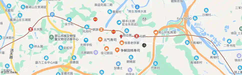 香港元朗泰祥街_巴士站地圖_香港巴士_妙搜巴士搜尋2025