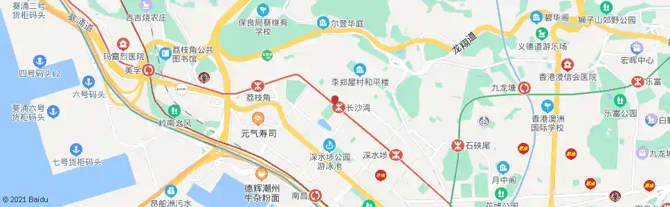 香港元州邨_巴士站地圖_香港巴士_妙搜巴士搜尋2025