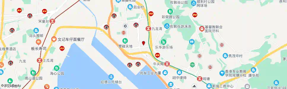 香港制衣業訓練中心_巴士站地圖_香港巴士_妙搜巴士搜尋2025