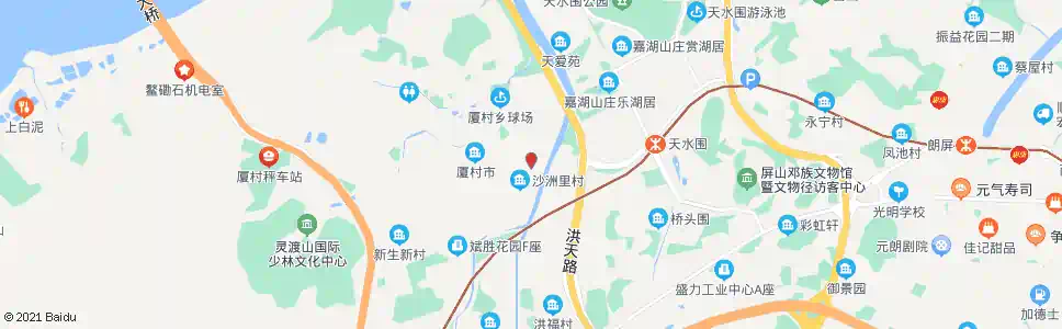香港沙洲里村_巴士站地圖_香港巴士_妙搜巴士搜尋2025