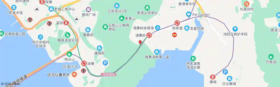 香港室內體育館_巴士站地圖_香港巴士_妙搜巴士搜尋2025
