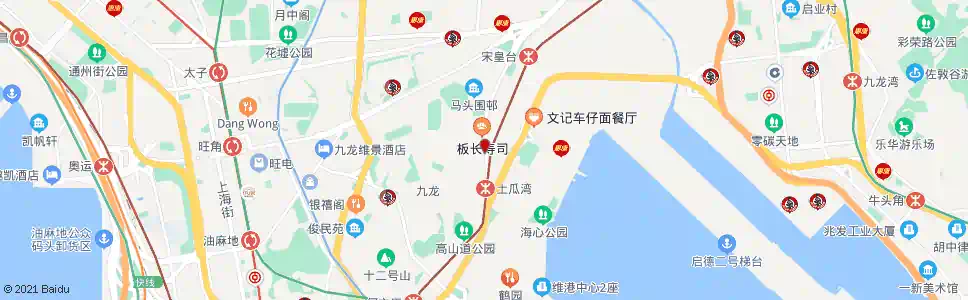 香港土瓜灣天光道_巴士站地圖_香港巴士_妙搜巴士搜尋2025