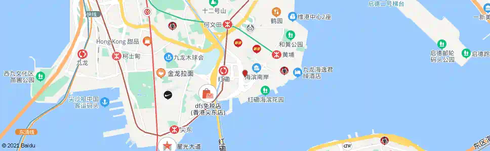 香港海濱南岸海韻軒_巴士站地圖_香港巴士_妙搜巴士搜尋2025