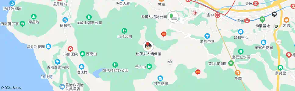 香港舊山頂道_巴士站地圖_香港巴士_妙搜巴士搜尋2025