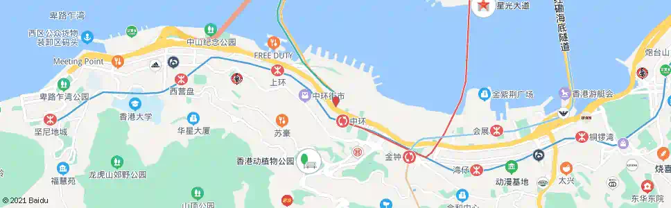 香港協和街匯豐理財中心_巴士站地圖_香港巴士_妙搜巴士搜尋2025