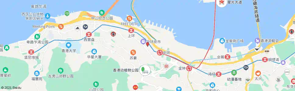 香港砵典乍街_巴士站地圖_香港巴士_妙搜巴士搜尋2025