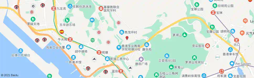 香港秀茂坪邨秀明樓_巴士站地圖_香港巴士_妙搜巴士搜尋2025
