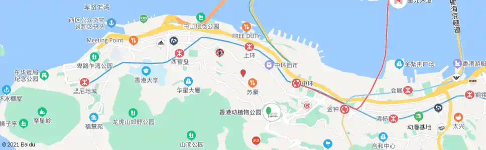 香港鴨巴甸街_巴士站地圖_香港巴士_妙搜巴士搜尋2025