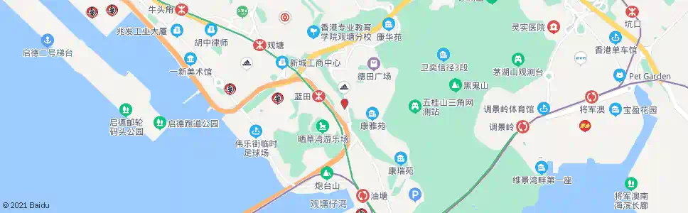 香港五邑司徒浩中學_巴士站地圖_香港巴士_妙搜巴士搜尋2025
