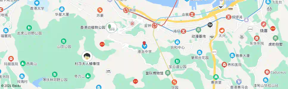 香港波老道_巴士站地圖_香港巴士_妙搜巴士搜尋2025