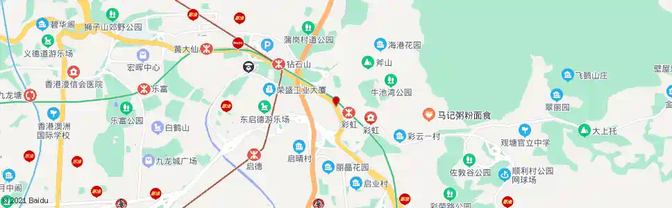 香港牛池灣村_巴士站地圖_香港巴士_妙搜巴士搜尋2025