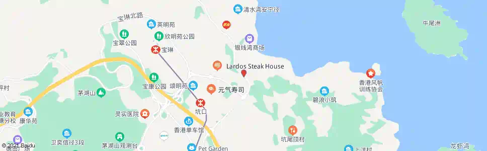 香港聖雲仙天主堂_巴士站地圖_香港巴士_妙搜巴士搜尋2025