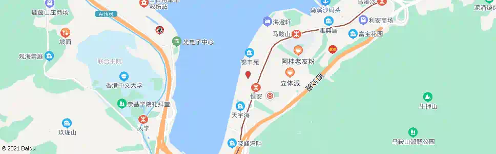 香港聽濤雅苑_巴士站地圖_香港巴士_妙搜巴士搜尋2025