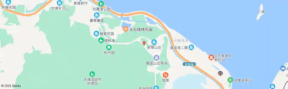 香港大埔滘油站_巴士站地圖_香港巴士_妙搜巴士搜尋2025