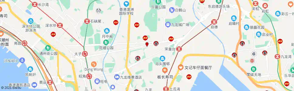 香港喇沙利道_巴士站地圖_香港巴士_妙搜巴士搜尋2025