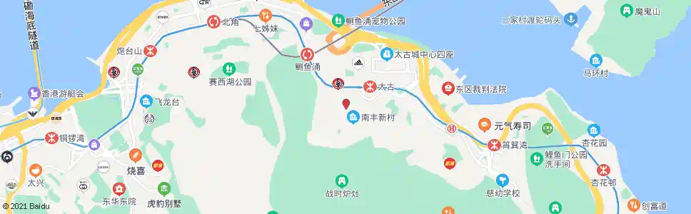 香港基利路_巴士站地圖_香港巴士_妙搜巴士搜尋2025