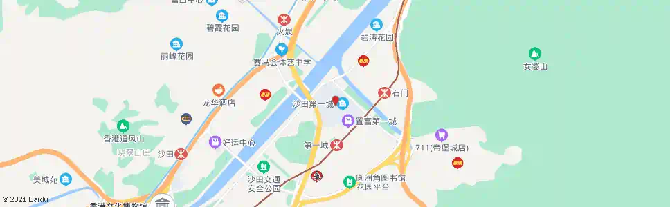 香港沙田第一城_巴士站地圖_香港巴士_妙搜巴士搜尋2025