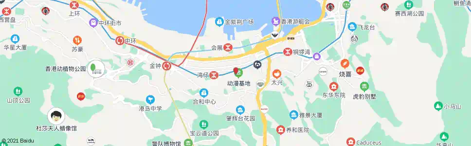 香港旺角柏景灣(巴士總站)_巴士站地圖_香港巴士_妙搜巴士搜尋2025