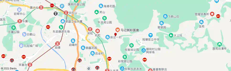 香港觀日樓_巴士站地圖_香港巴士_妙搜巴士搜尋2025