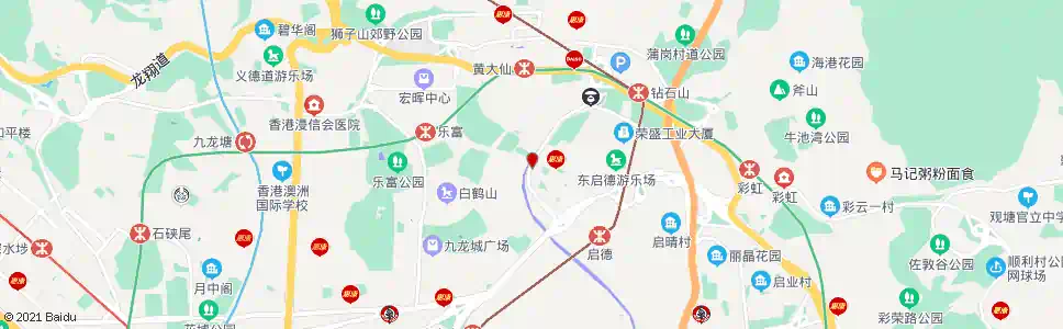 香港新蒲崗衍慶街_巴士站地圖_香港巴士_妙搜巴士搜尋2025