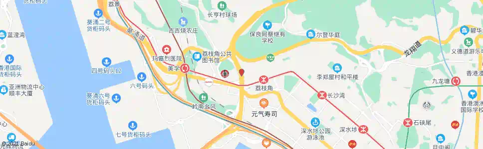 香港甘泉街巴士總站_巴士站地圖_香港巴士_妙搜巴士搜尋2025