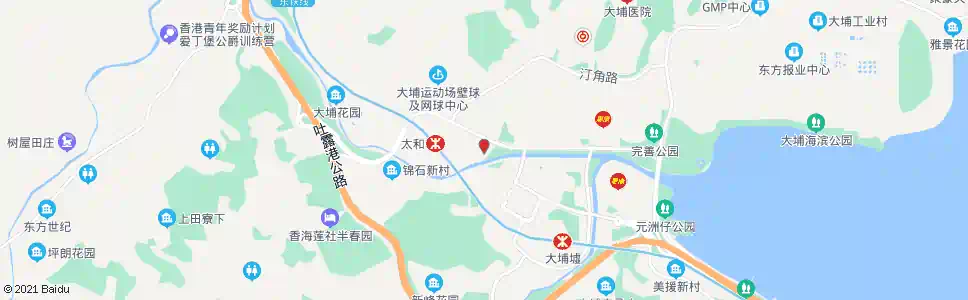 香港大埔政府合署_巴士站地圖_香港巴士_妙搜巴士搜尋2025