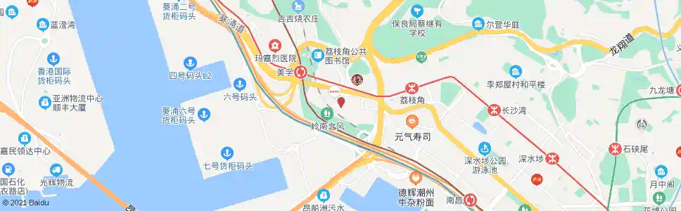 香港和樂村(地利亞修女中學)_巴士站地圖_香港巴士_妙搜巴士搜尋2025