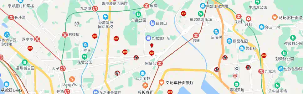 香港侯王道_巴士站地圖_香港巴士_妙搜巴士搜尋2025
