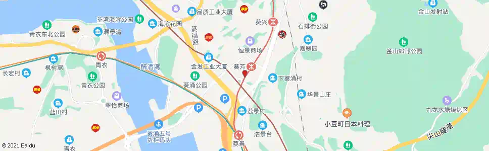 香港葵芳新都會廣場_巴士站地圖_香港巴士_妙搜巴士搜尋2025