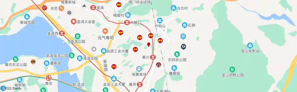 香港葵盛盛樂樓_巴士站地圖_香港巴士_妙搜巴士搜尋2025