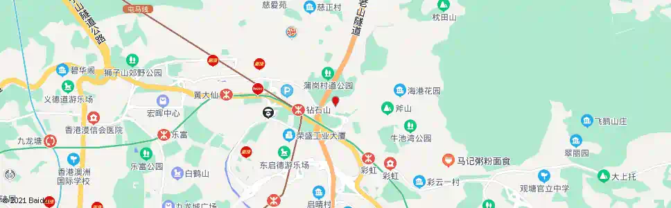 香港鳳德道(志蓮淨苑)_巴士站地圖_香港巴士_妙搜巴士搜尋2025