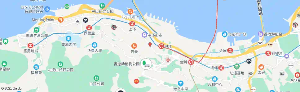 香港皇后大道中_巴士站地圖_香港巴士_妙搜巴士搜尋2025