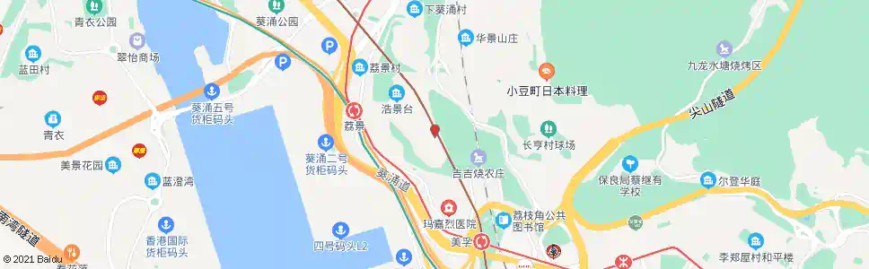 香港勵敬教導所荔景消防局_巴士站地圖_香港巴士_妙搜巴士搜尋2025